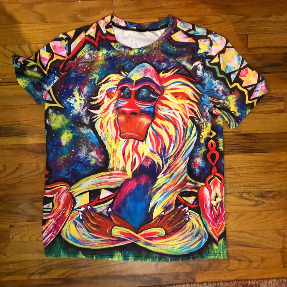 Acid monkey swim top beach stretch rifiki hippie